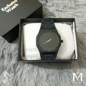 Arabic Aura Luxe Dual-Tone Dial Black Quartz Watch | 5 Colours