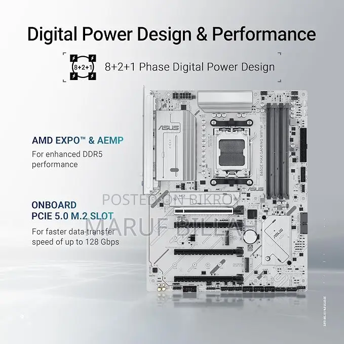 ASUS B650e Max Gaming Wifi W Motherboard