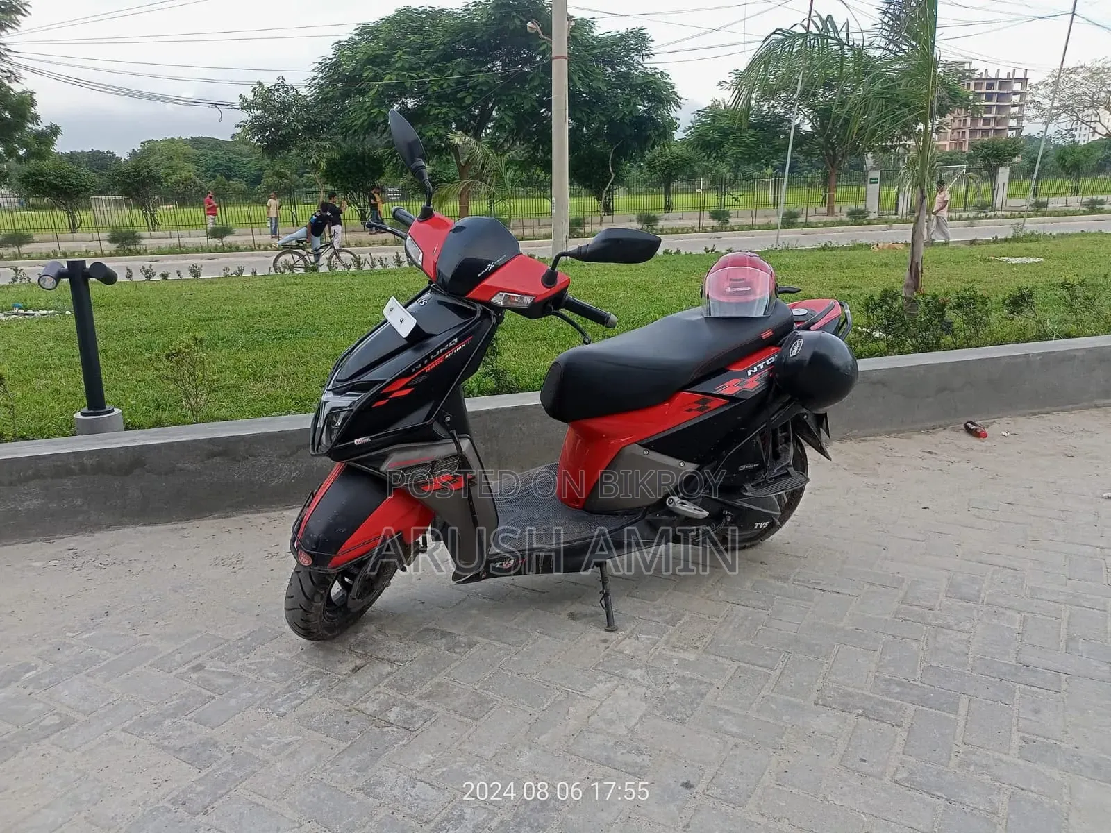TVS Ntorq 125 2021 Red