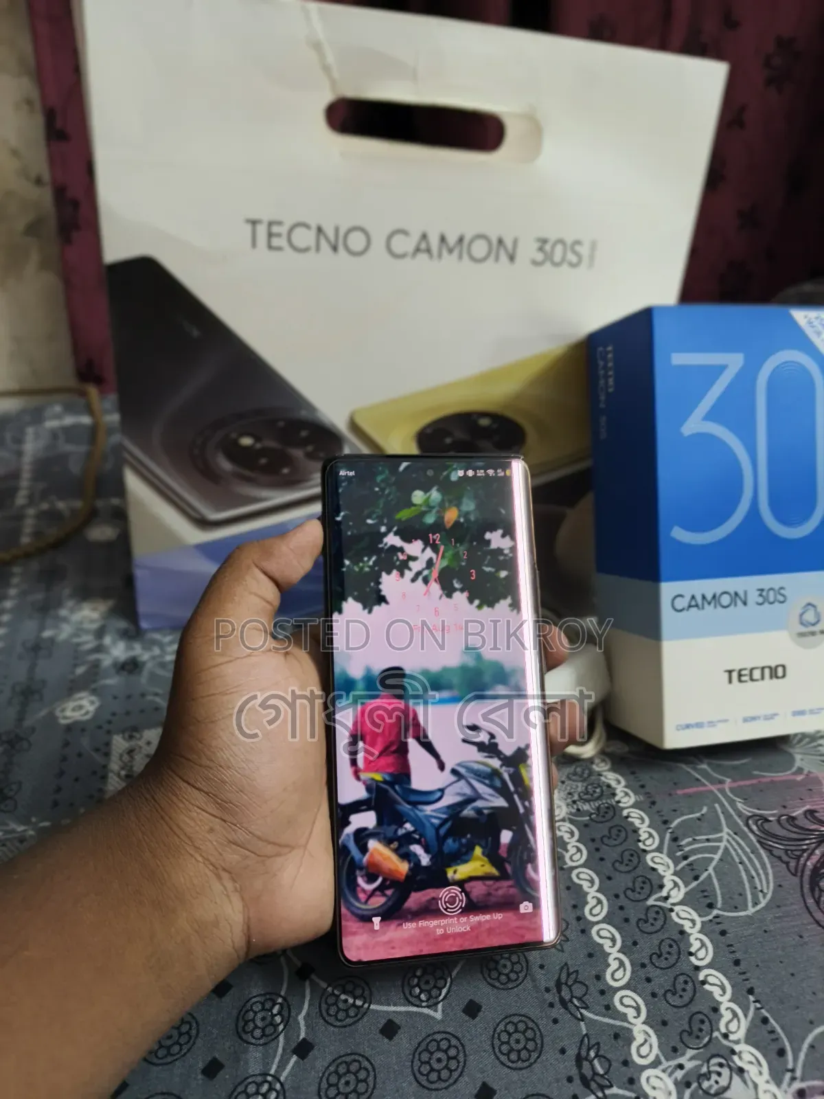 টেকনো ক্যামন ৩০এস ২৫৬ জিবি ব্ল্যাক