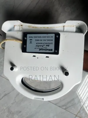 Sandwich Maker National (Used in FoodKart for a few days)