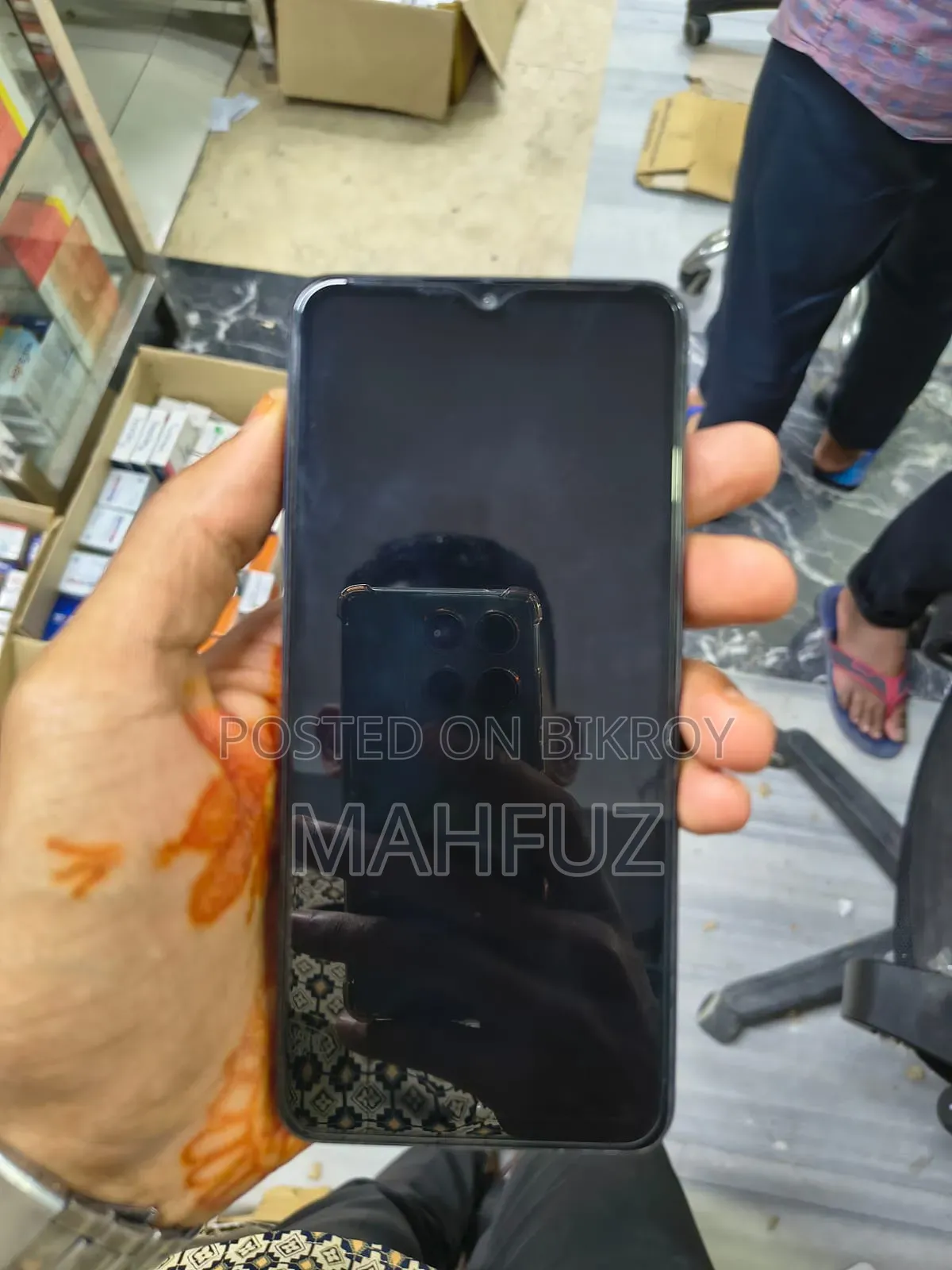 স্যামসাং গ্যালাক্সি এ১২ ১২৮ জিবি গ্রে