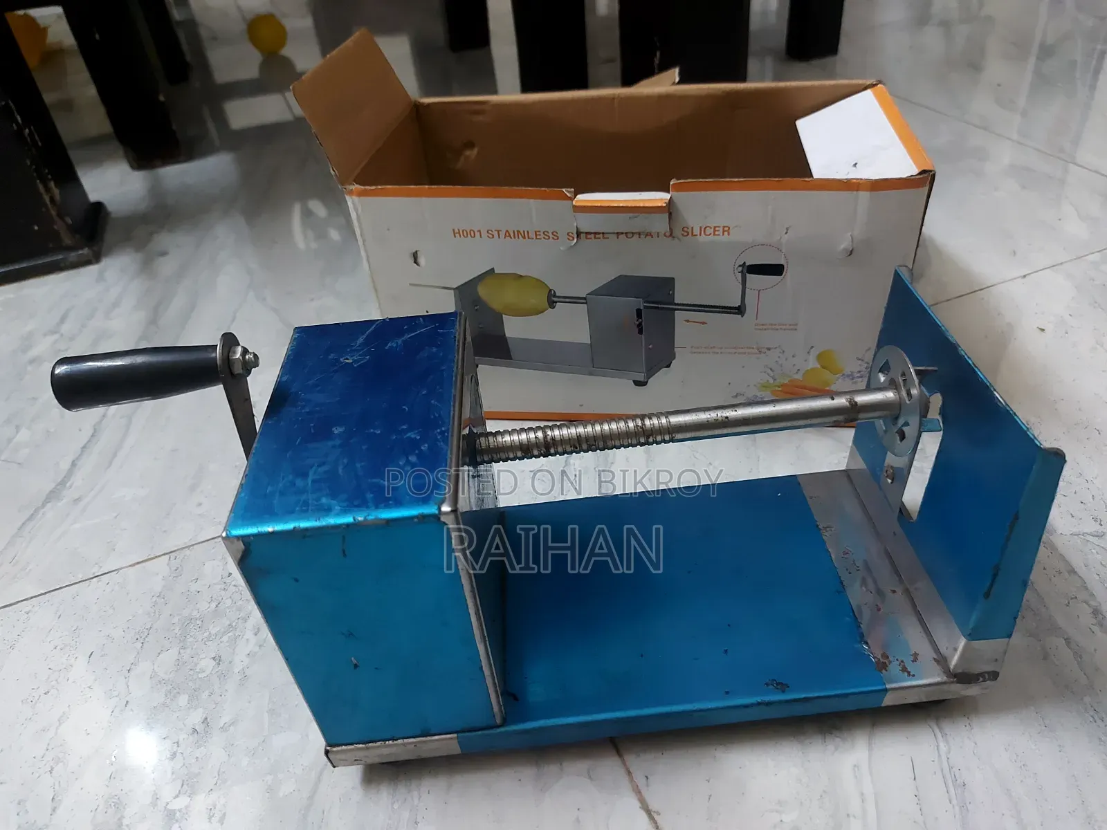 Spiral Potato Machine New (Full SS) Original