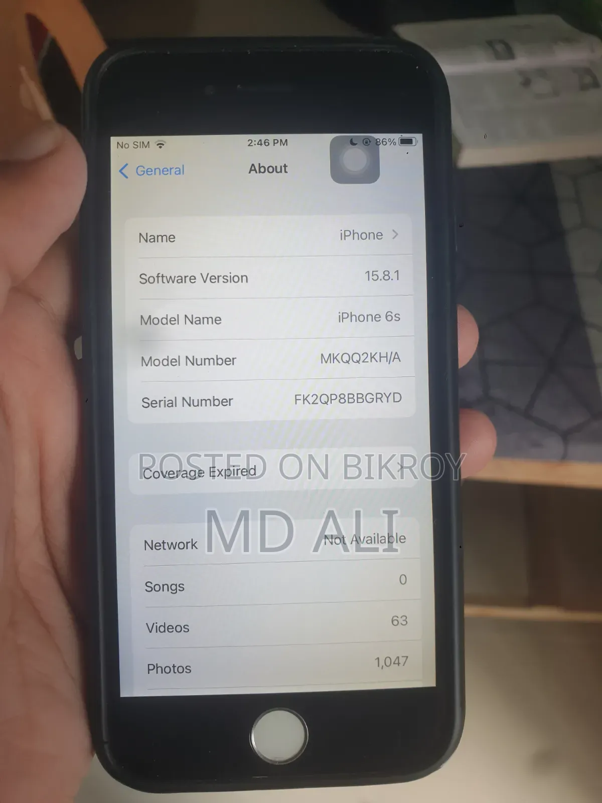 Apple iPhone 6s 64 GB Bronze