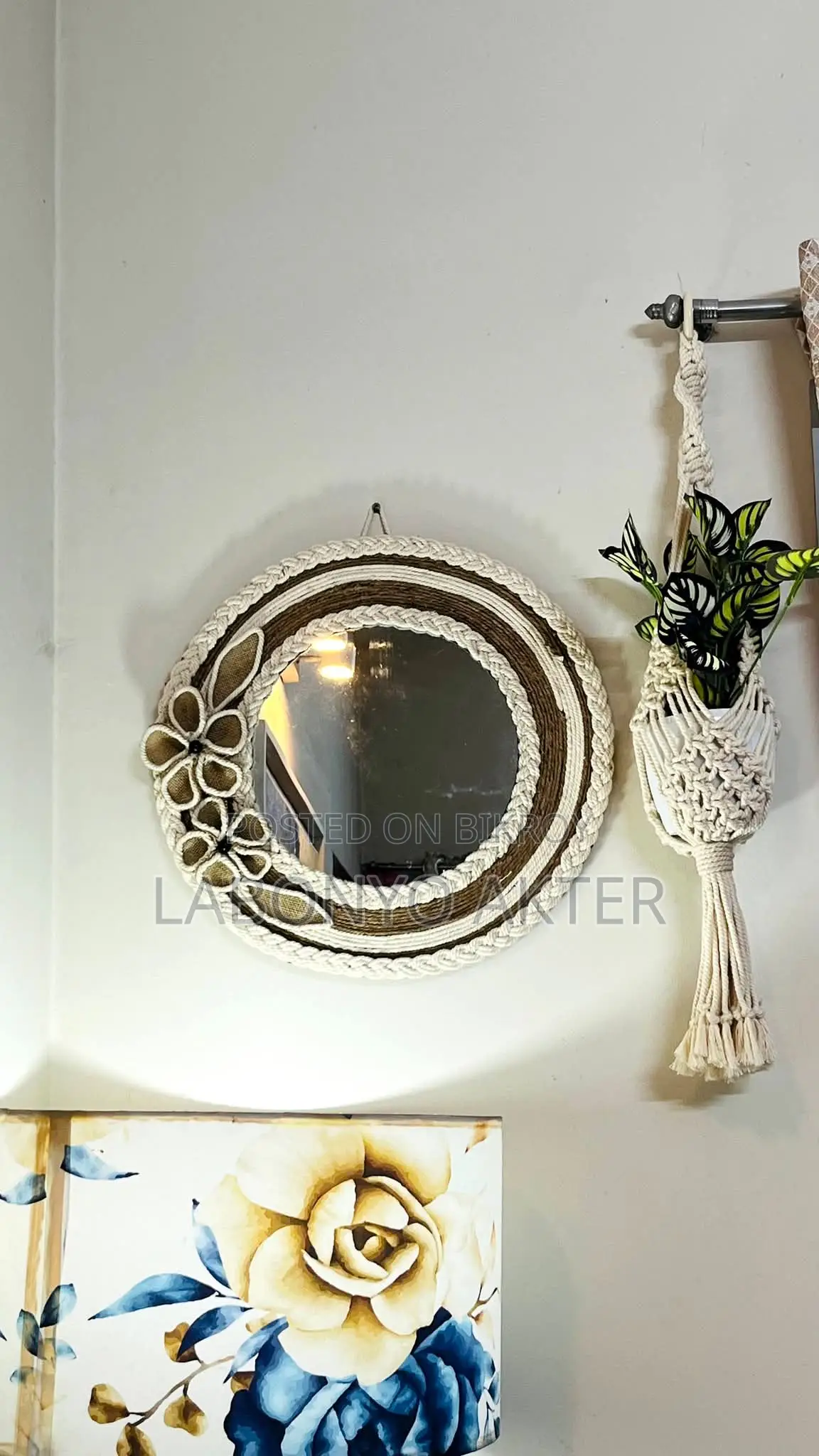 Macrame Mirror
