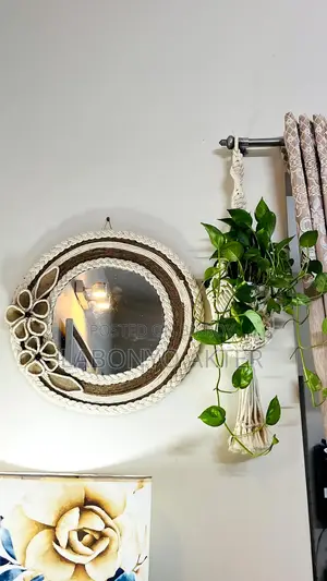Macrame Mirror