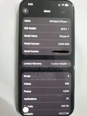 Apple iPhone 17 256 GB Blue