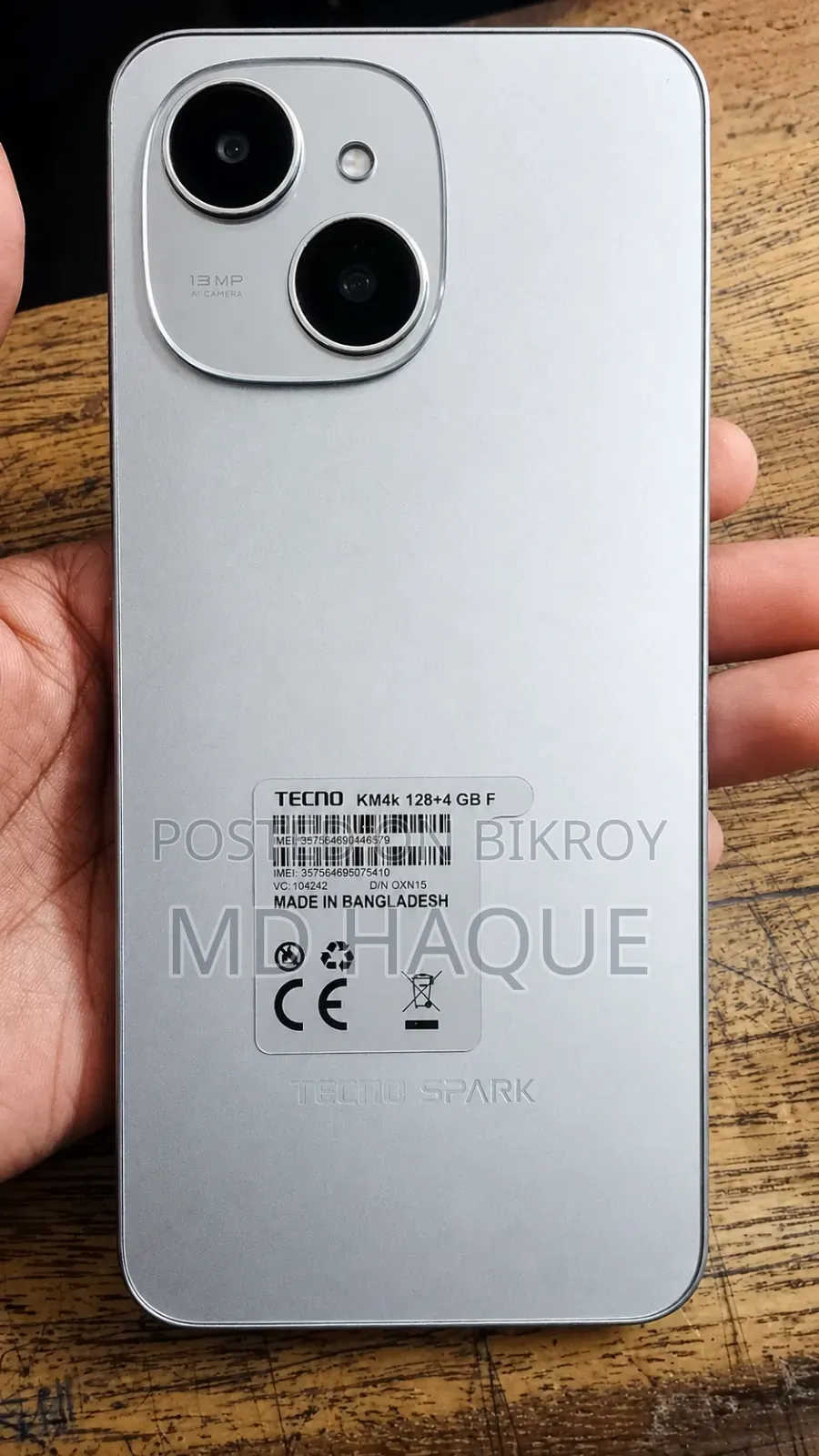 New Tecno Spark 40C 128 GB