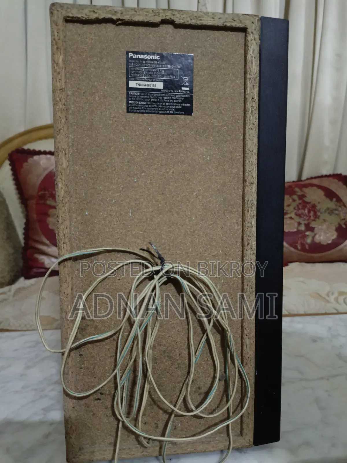 Panasonic Passive Subwoofer With 2.1 Channel HiFi Amplifier