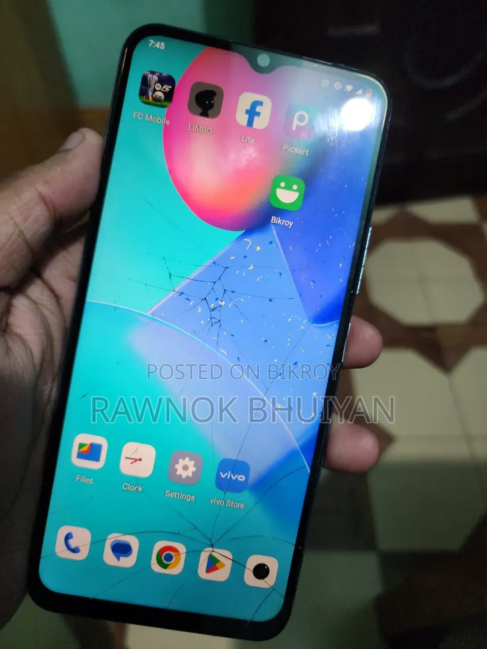 ভিবো ওয়াই১২এস ৩২ জিবি ব্লু