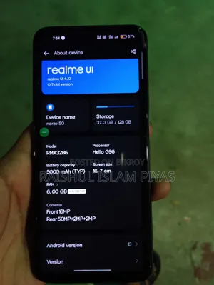 Realme Narzo 50 128 GB Blue