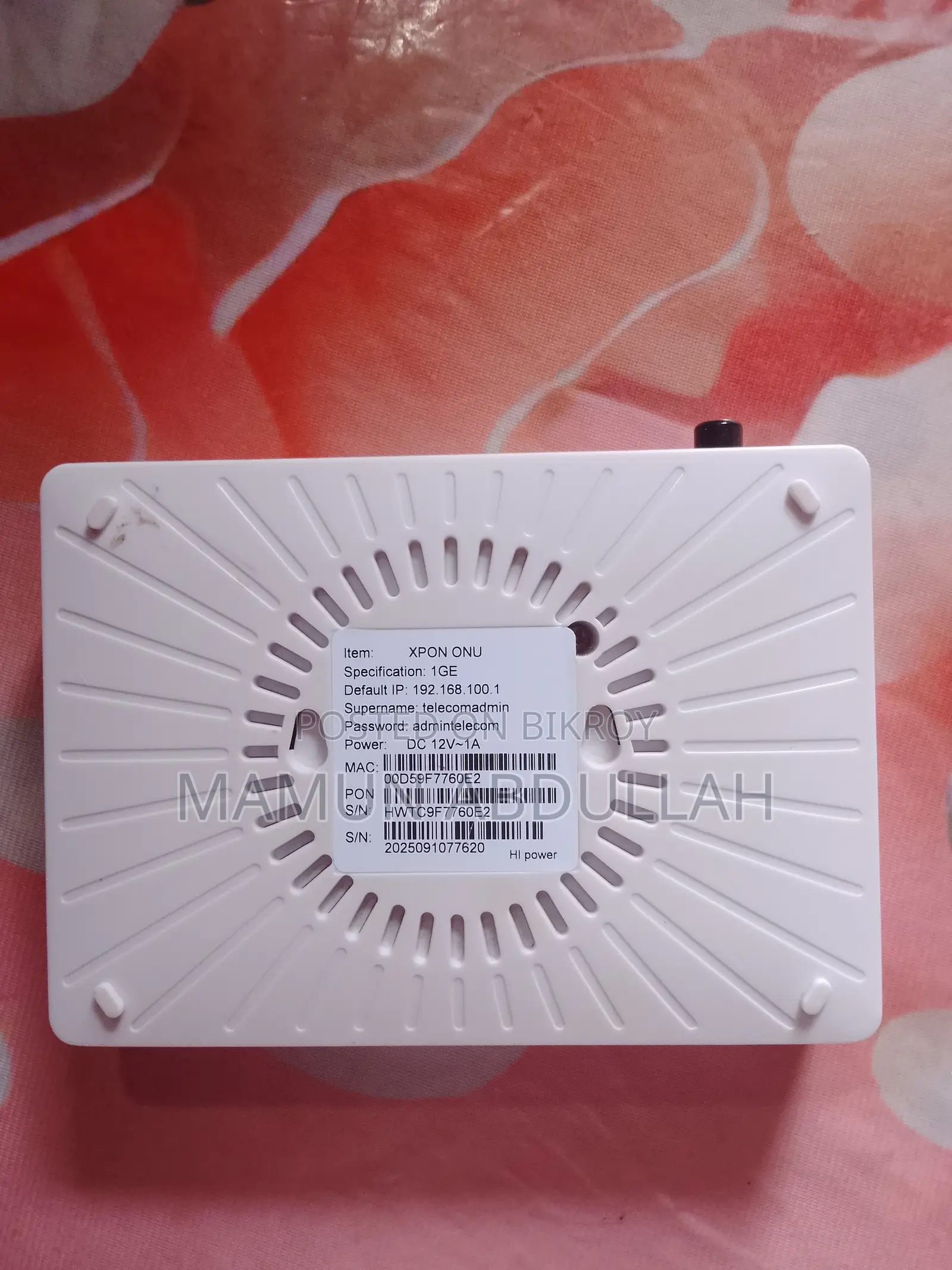 1 Unit DBC Xpon Onu for Sale
