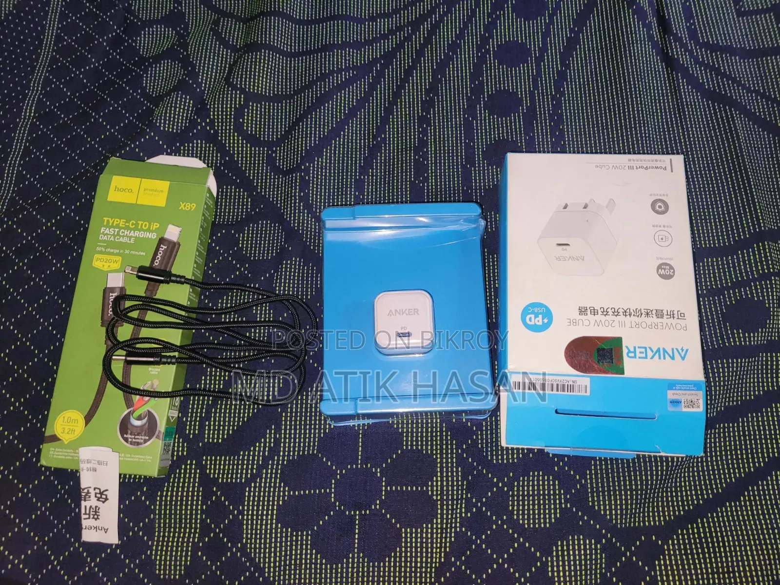 Apple Charger Original Anker Charger 12 Months Warranty