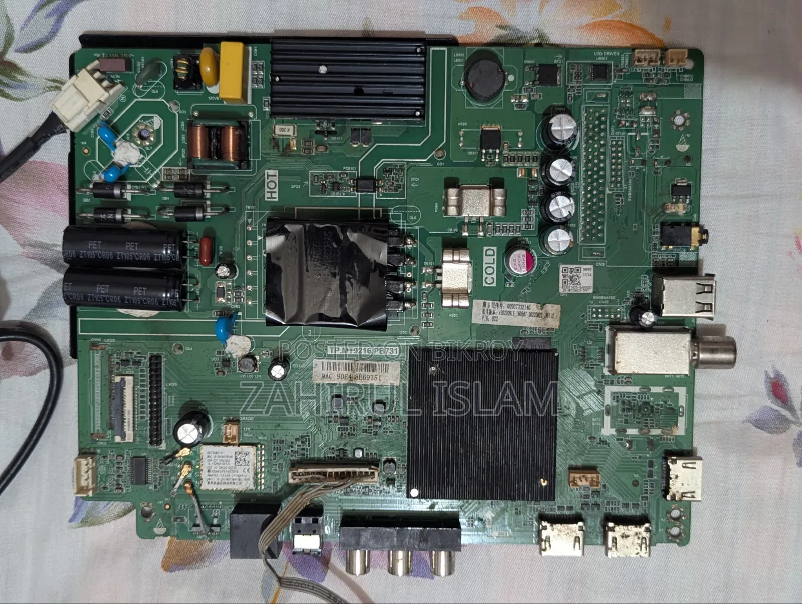 Haier Smart Google TV Main Boad