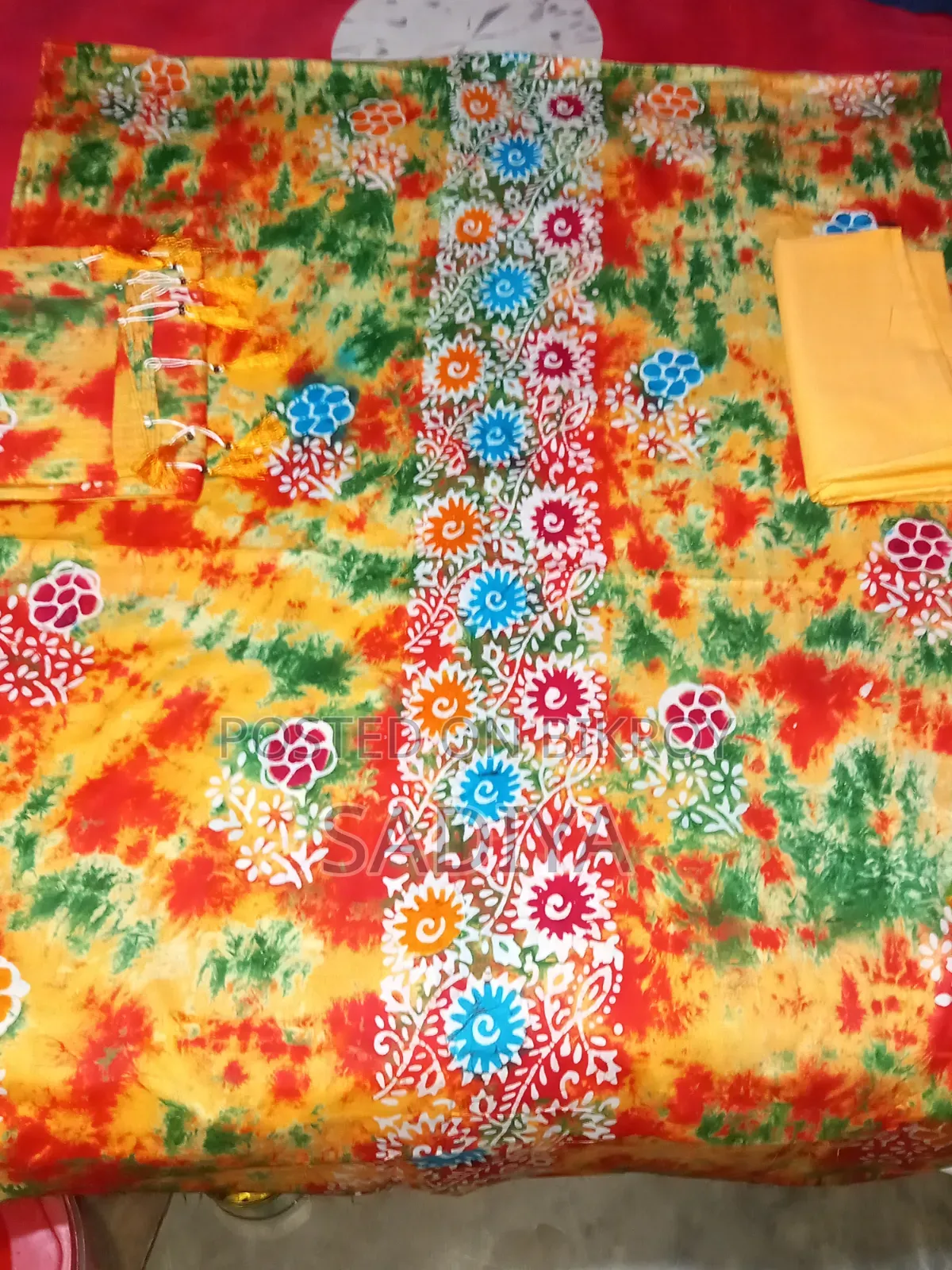Pure Cotton Batik Three Piece