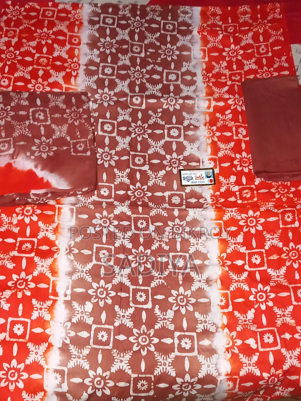 Pure Cotton Batik Three Piece