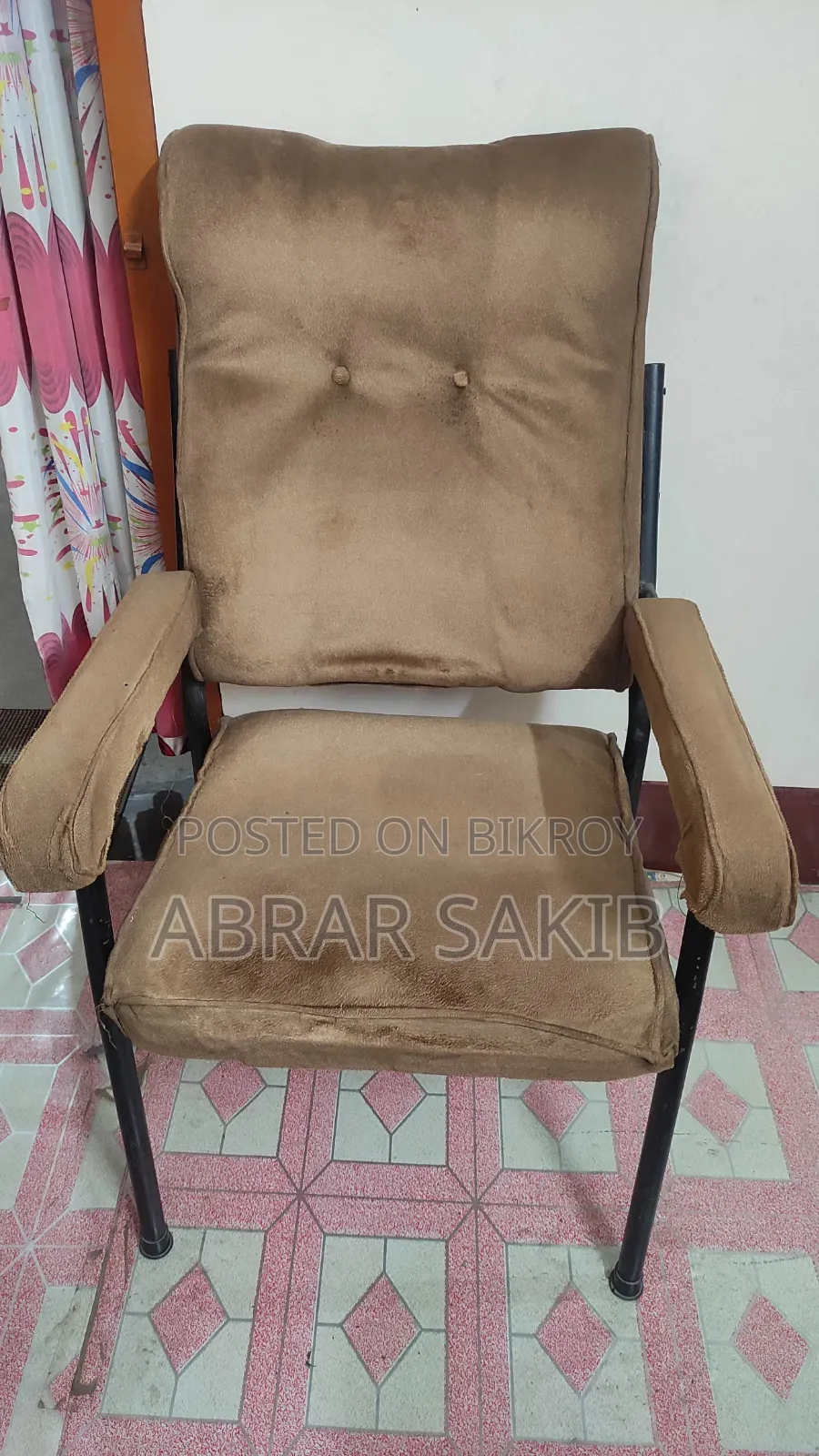 Wooden Chair and Board Table