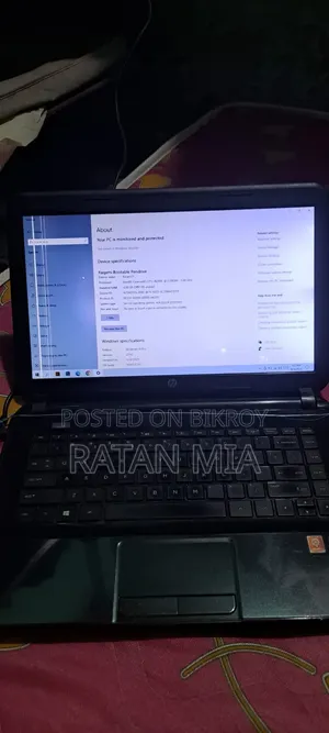 Laptop HP 4gb Intel Celeron SSD 128gb