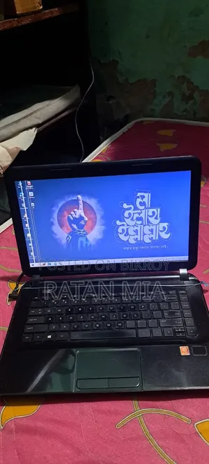 Laptop HP 4gb Intel Celeron SSD 128gb