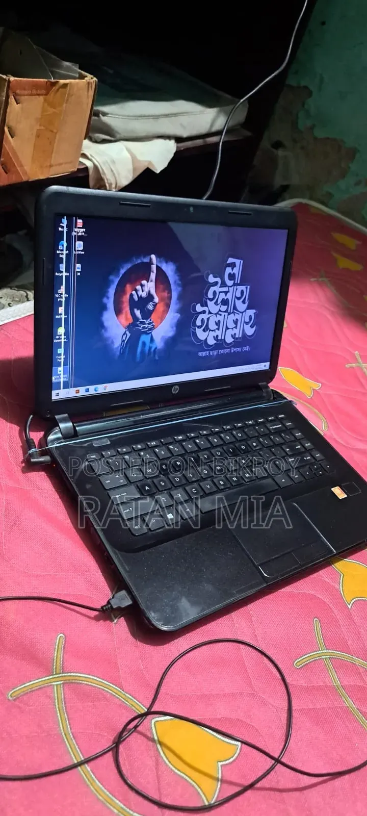 Laptop HP 4gb Intel Celeron SSD 128gb