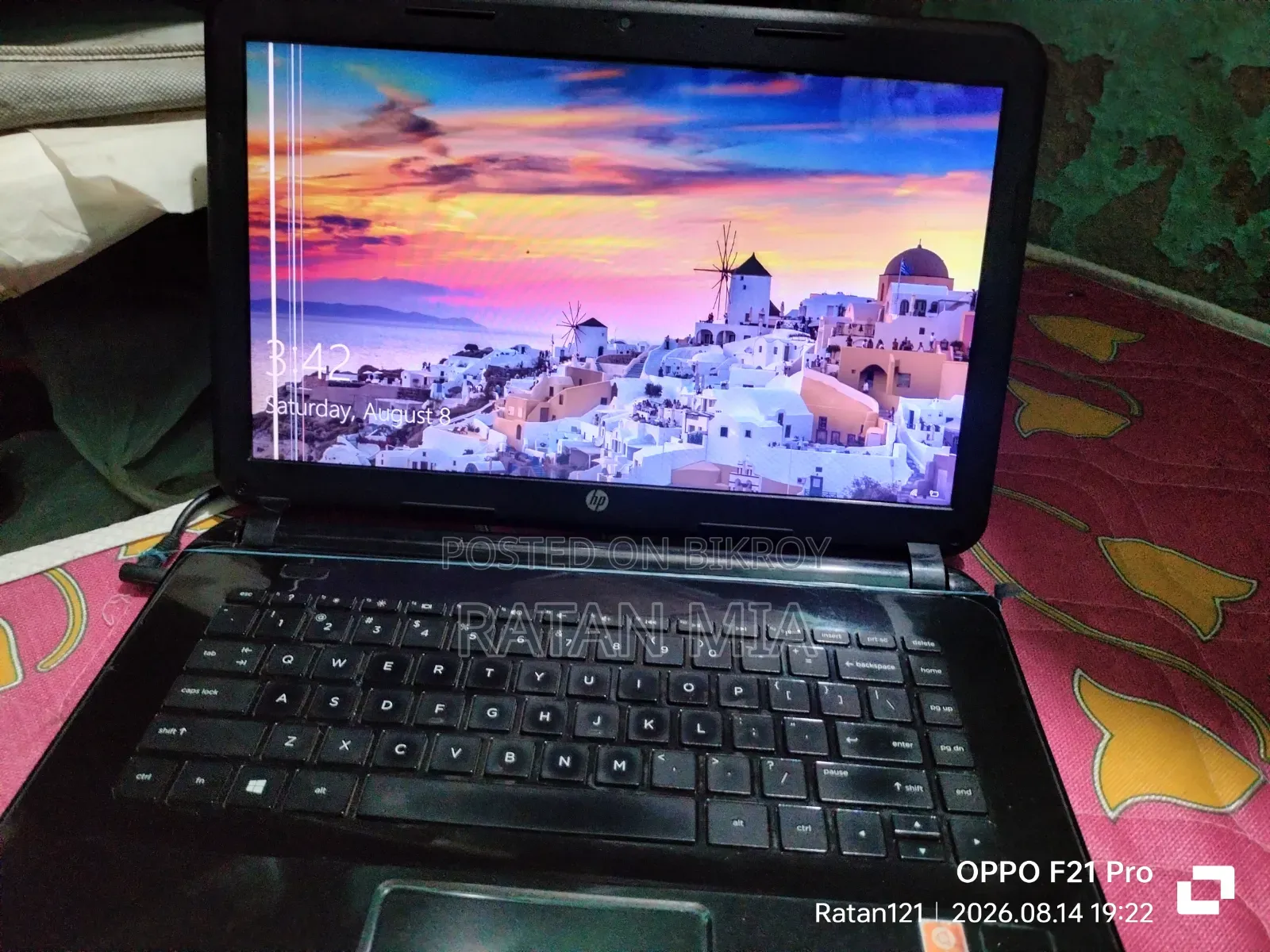 Laptop HP 4gb Intel Celeron SSD 128gb