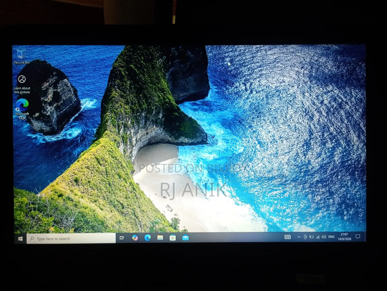 Laptop HP 4gb Intel SSD 128gb