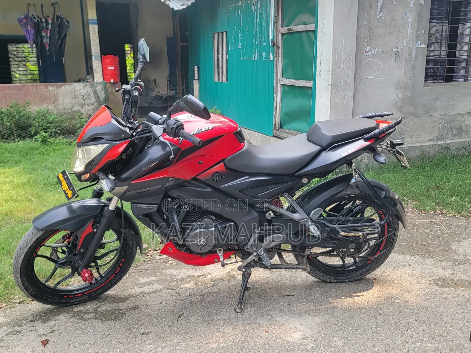 Bajaj Pulsar NS 160 2017 Red