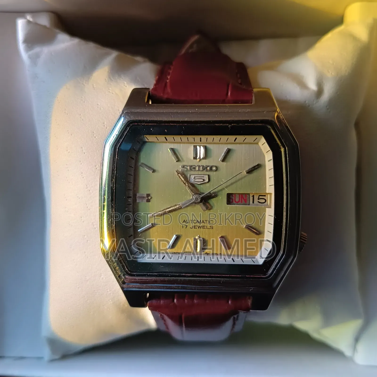 Vintage Seiko 5 Original TV Dial Edition