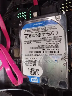 Western Digital (WD) Blue 1TB, 2.5-Inch SATA HDD, Model WD10JPVX.
