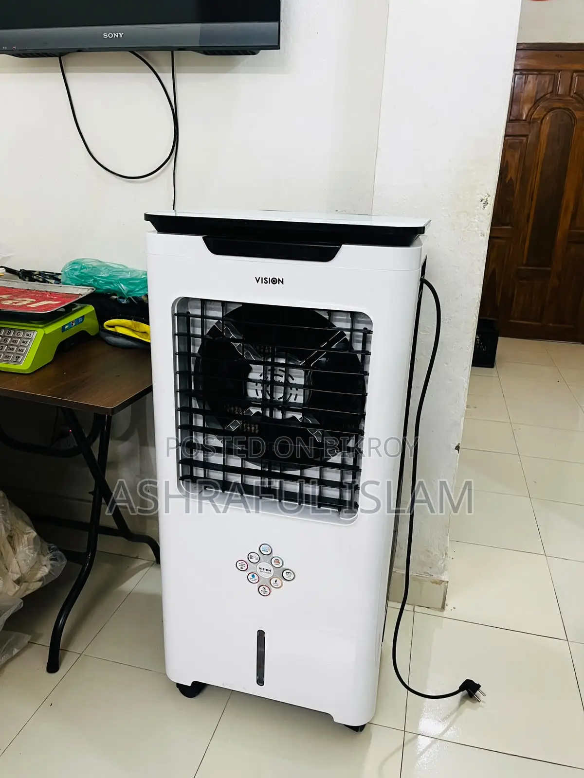 Vision Air Cooler 45 Liters, Selling Because It Is Almost Brand New