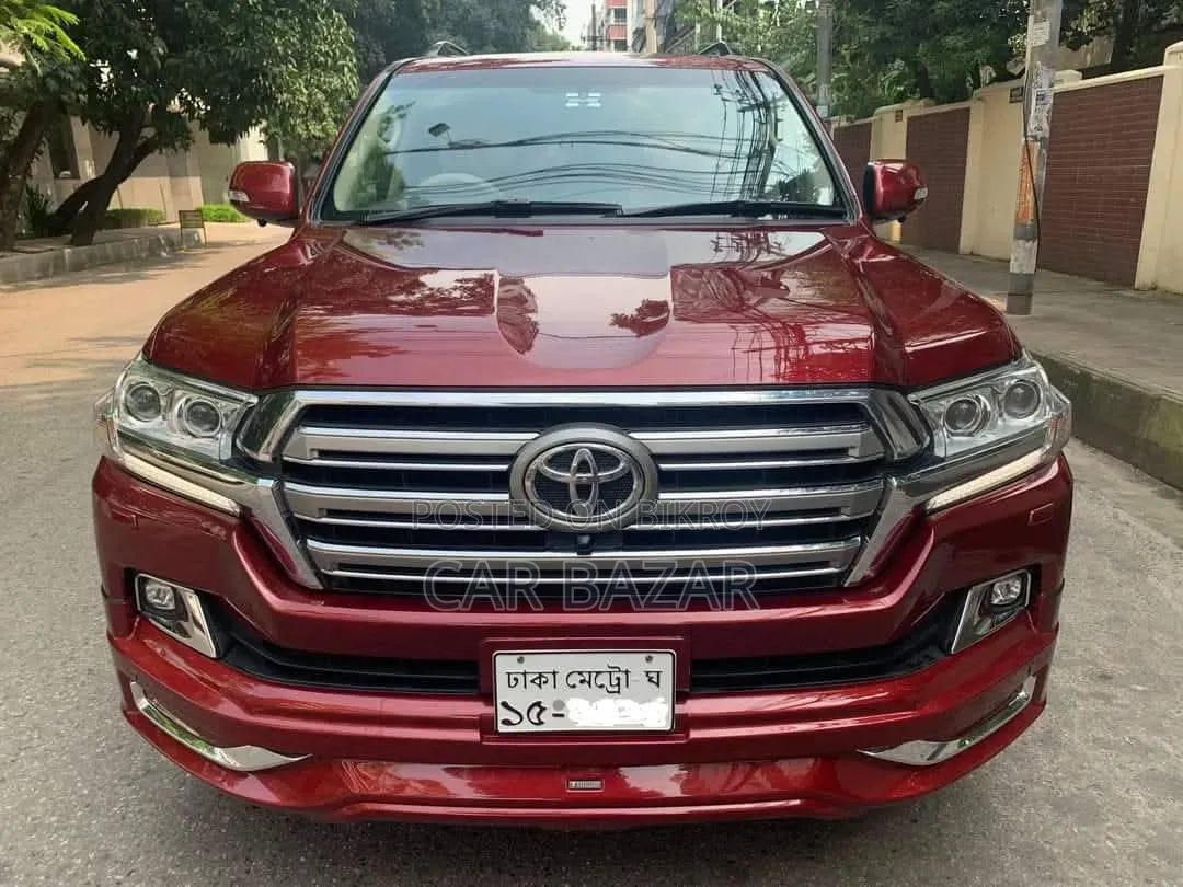 Toyota Land Cruiser 4.5 V8 VXR 2016 Maroon