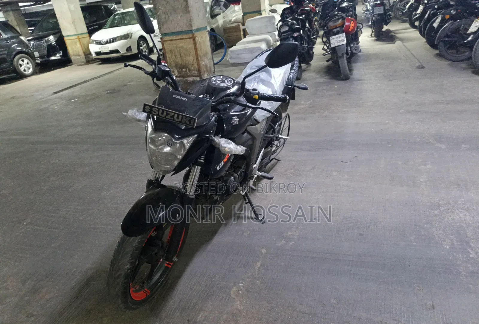 New Suzuki Gixxer 2025 Black