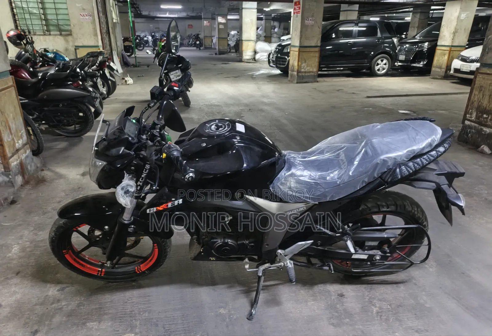 New Suzuki Gixxer 2025 Black