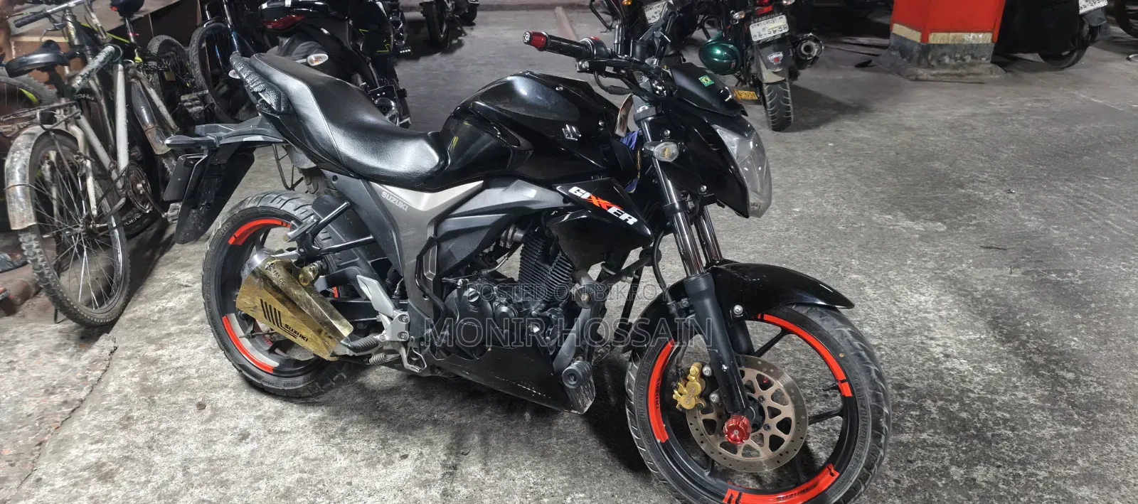 New Suzuki Gixxer 2025 Black