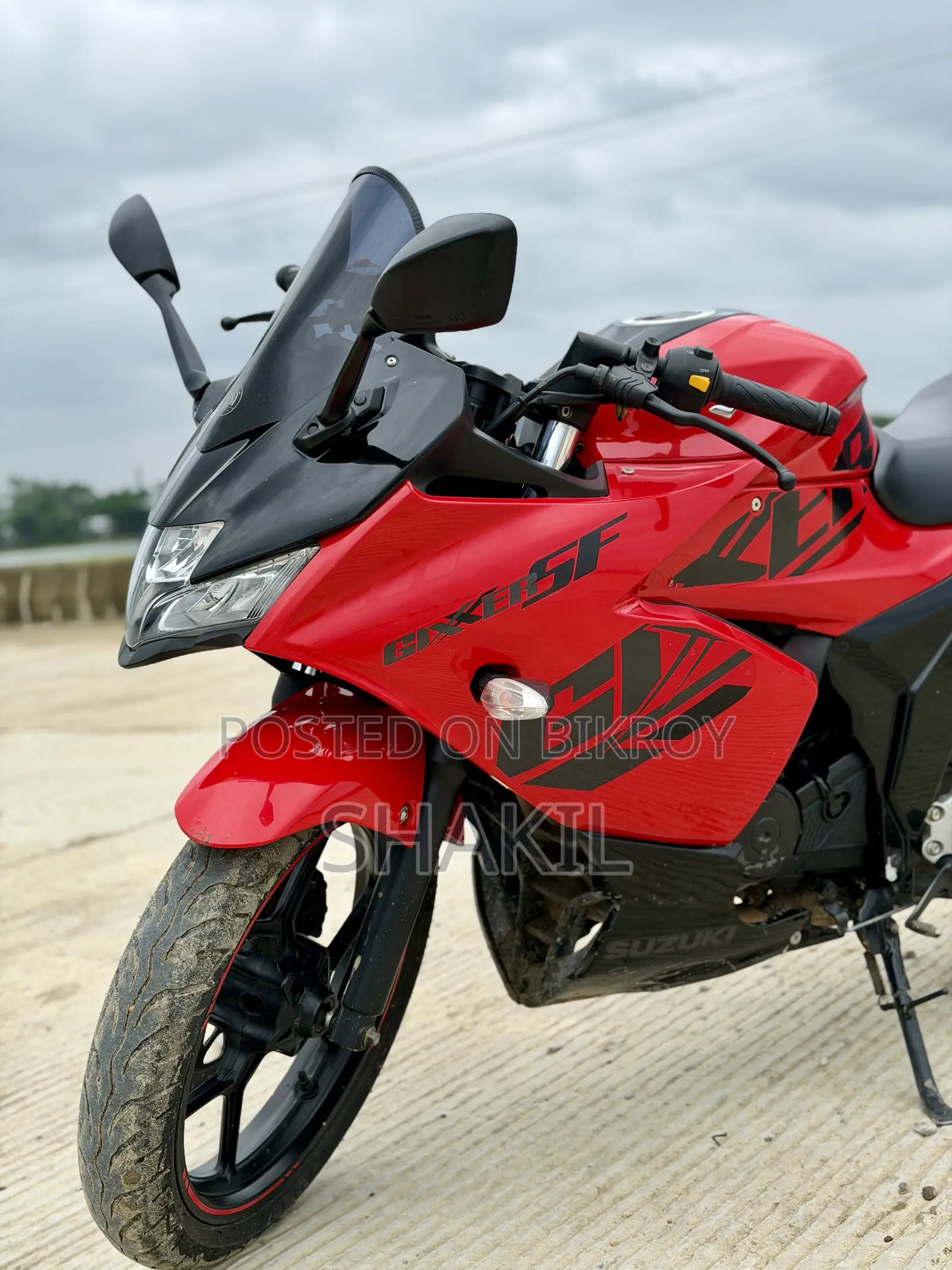 Suzuki Gixxer SF 2022 Red