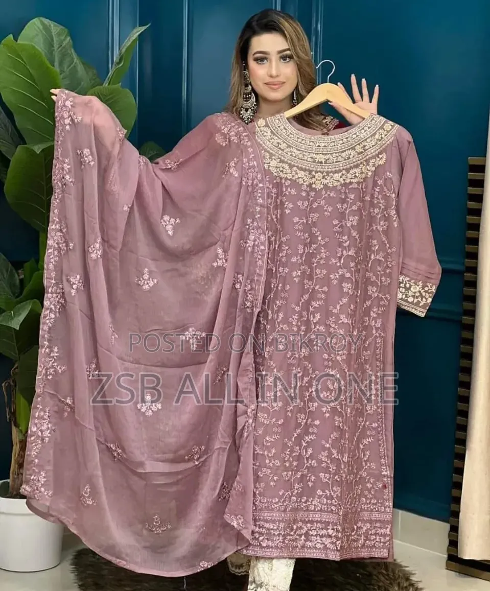ফোর পিস পাটি ড্রেস হাই কোয়ালিটি