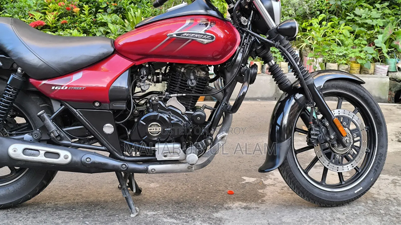 Bajaj Avenger 160 Street 2021 Red