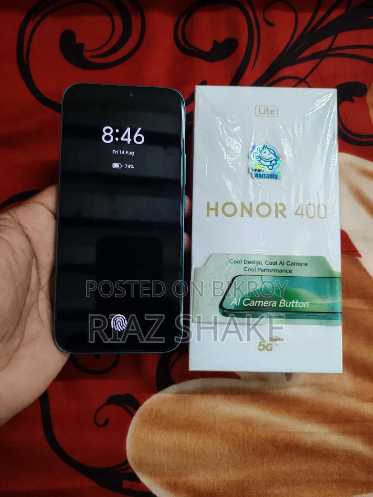 Honor 400 Lite 256 GB Green