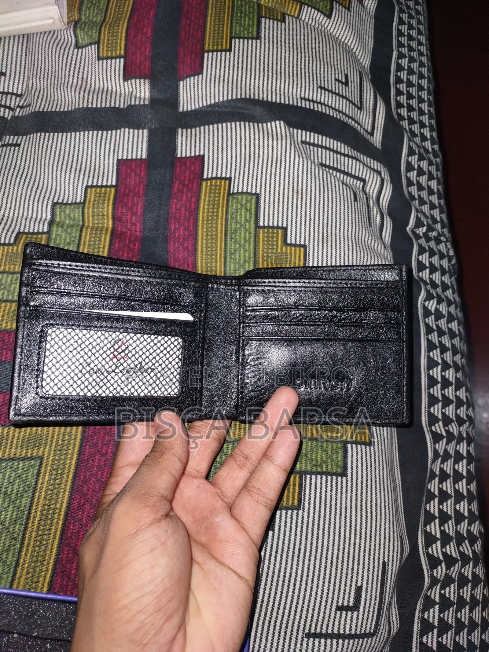 Cow Leather Money Bag.