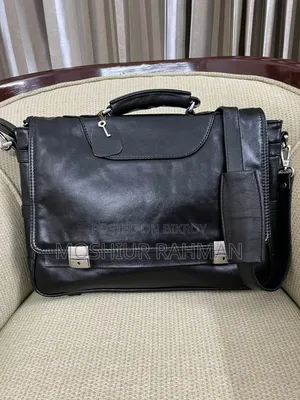 100% Leather Brand New Office + Laptop Bag