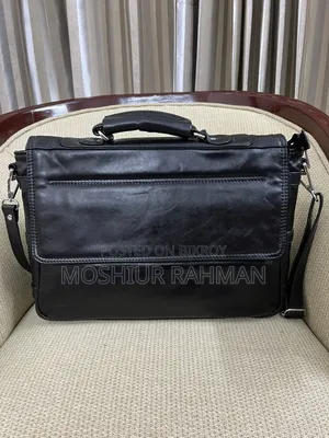 100% Leather Brand New Office + Laptop Bag