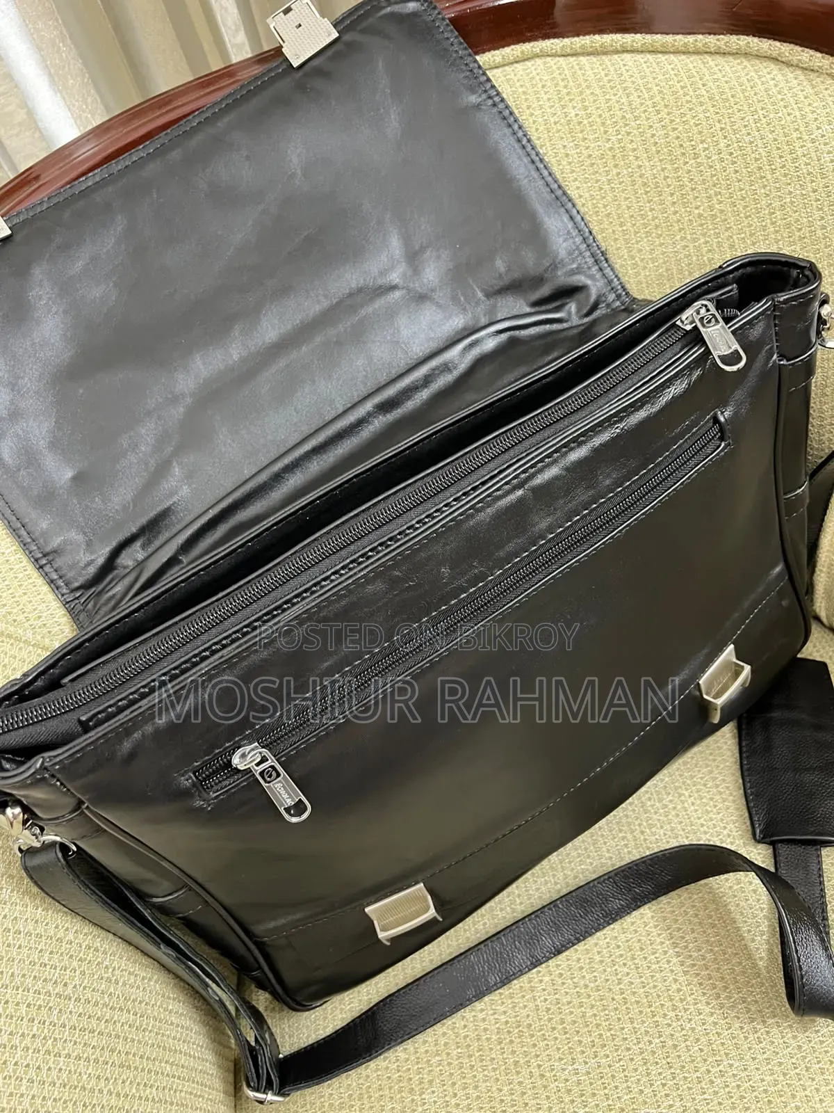 100% Leather Brand New Office + Laptop Bag