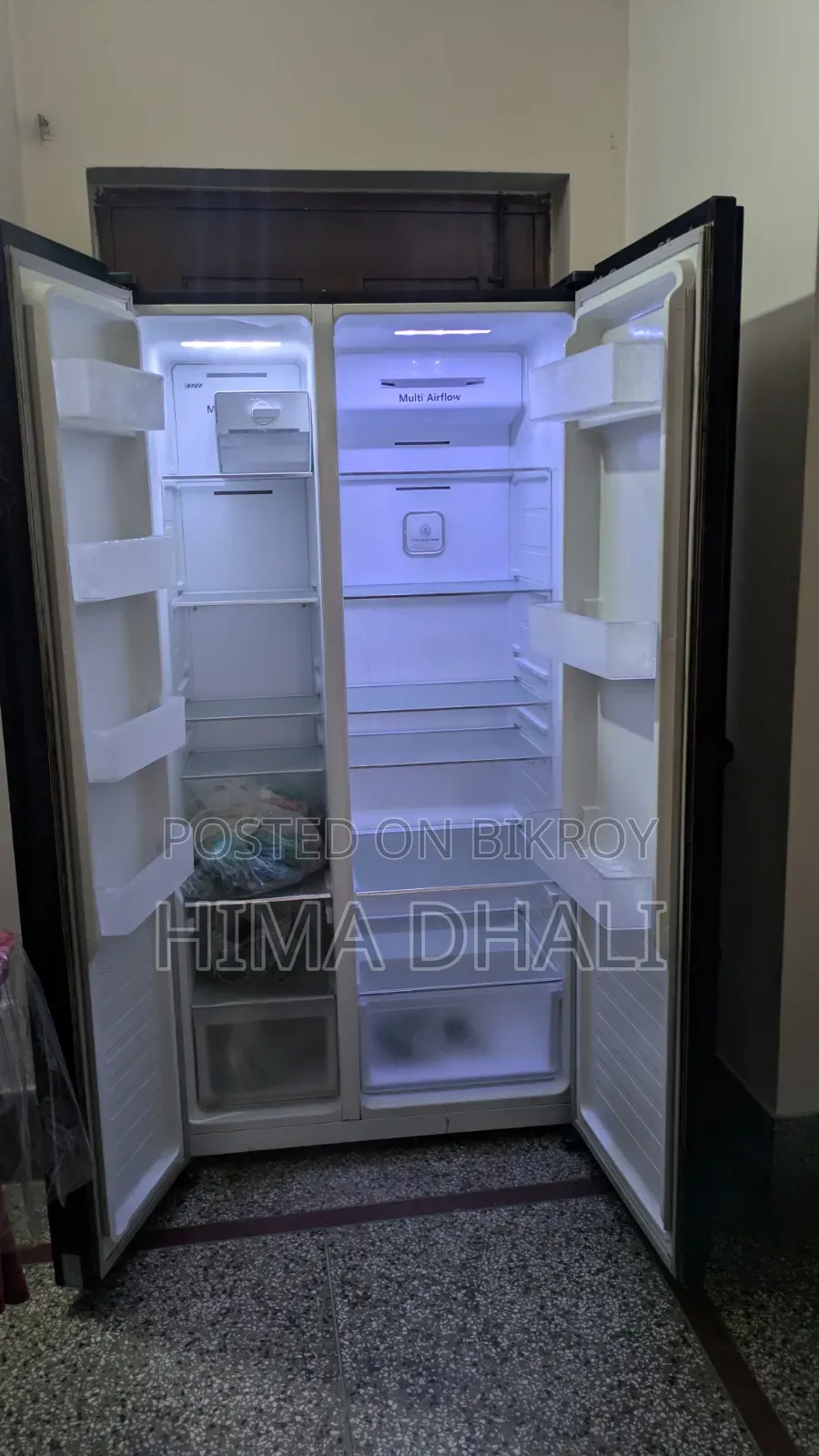 ECO+ Butterfly 566L Side-by-Side Refrigerator | Excellent Condition