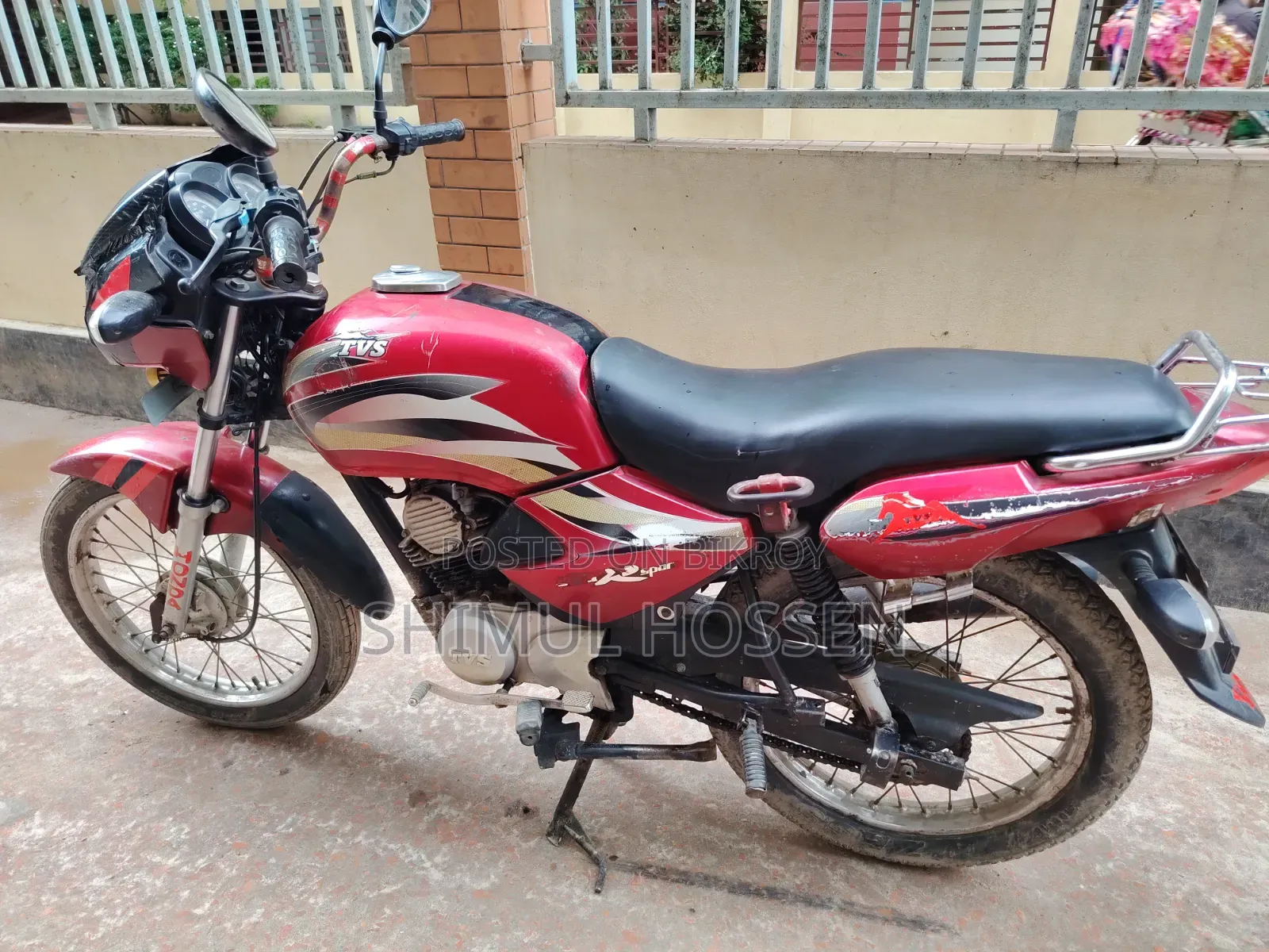TVS Metro 2012 Red