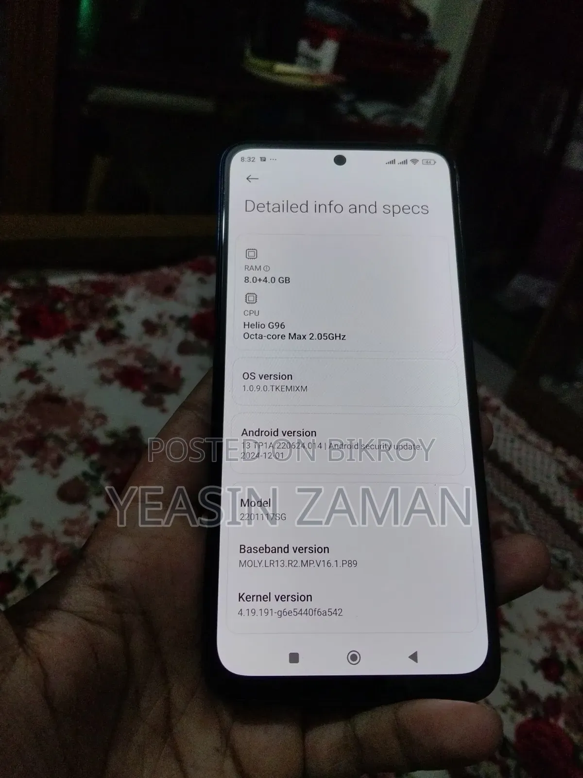 Xiaomi Redmi Note 11S 128 GB Blue