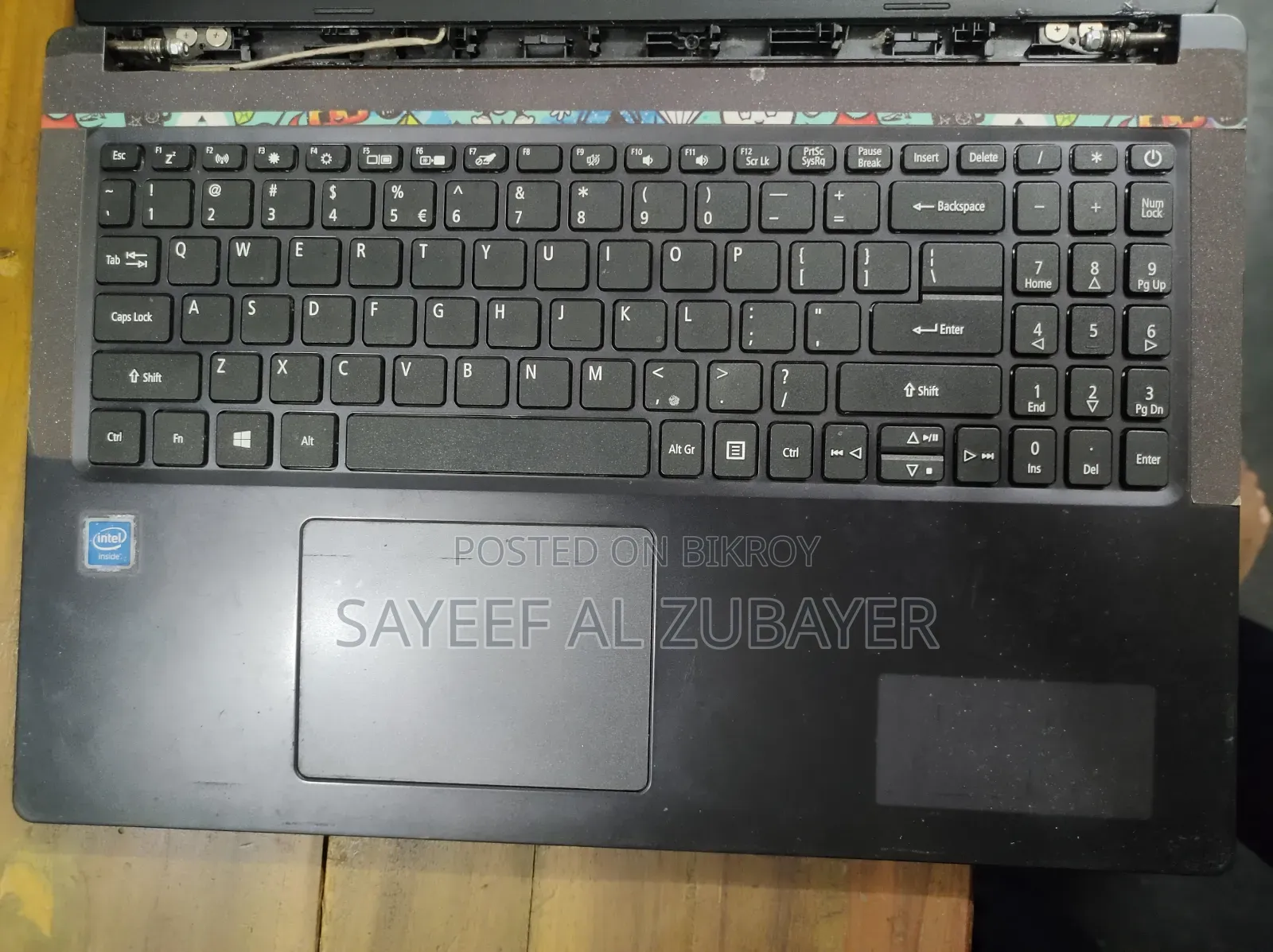 Ram, Harddisk, Display, Keyboard, Laptop Battery for Sell