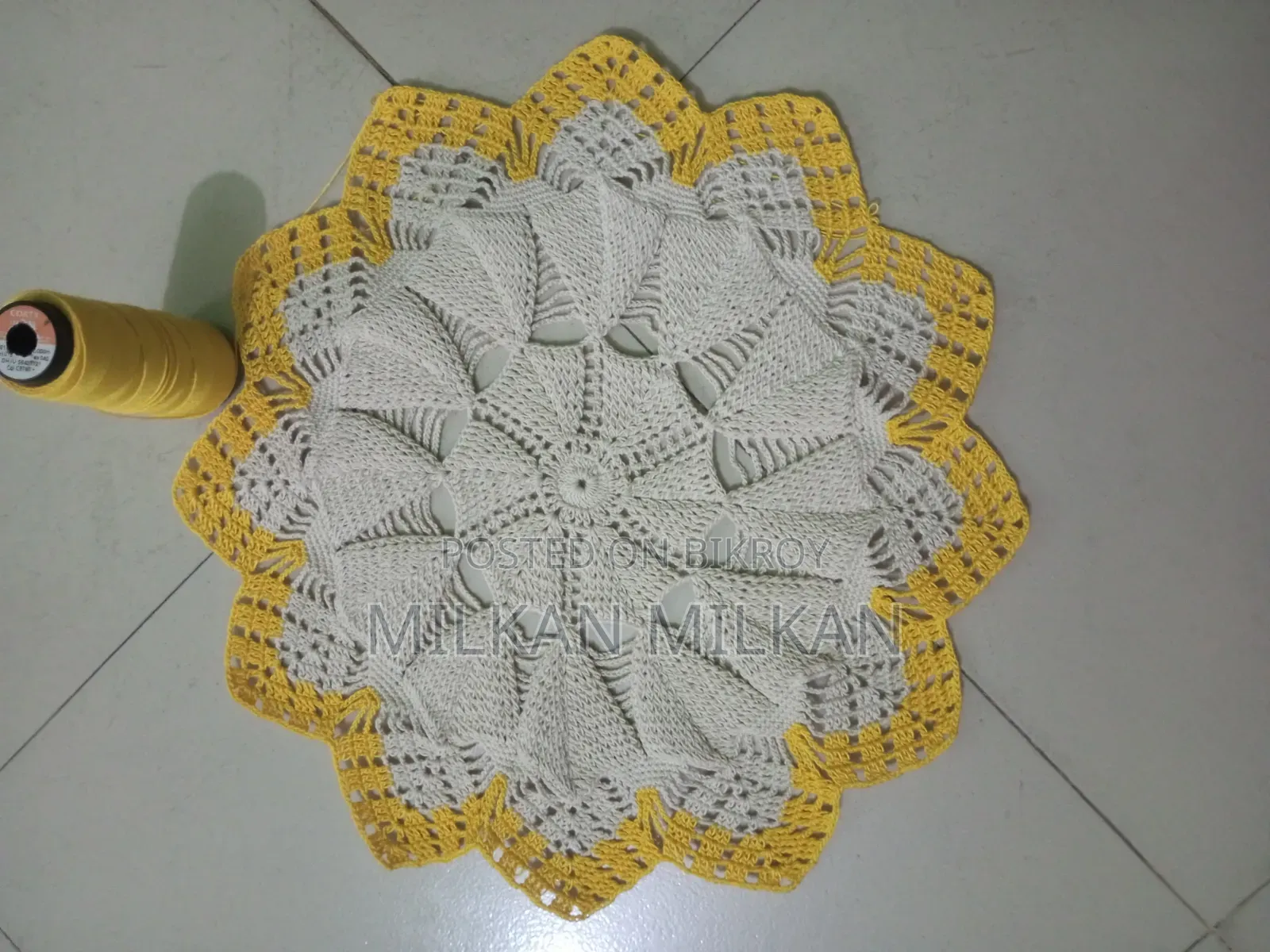 Handmade Crochet Centre Table Mat