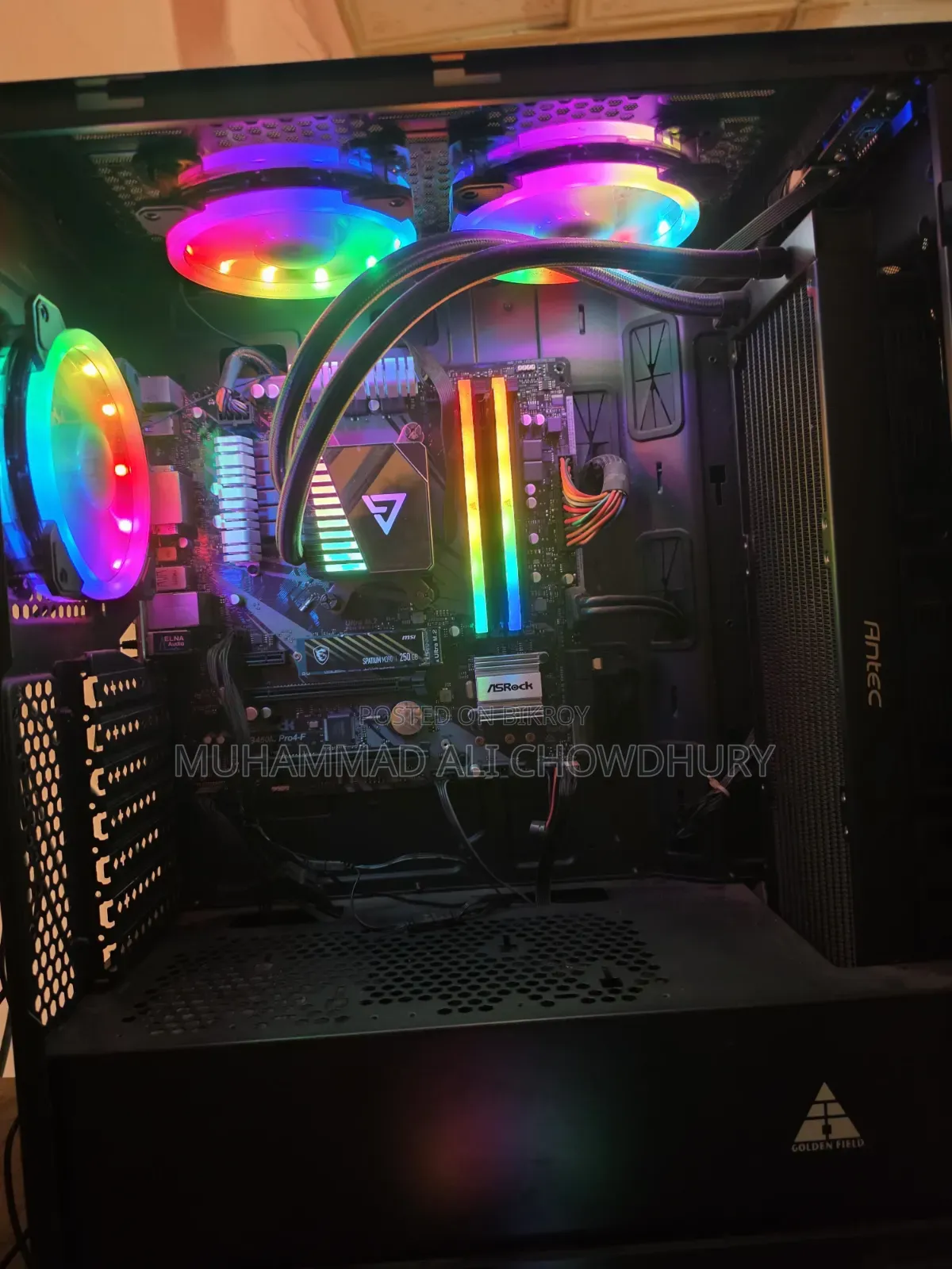 Desktop Computer 16GB AMD Ryzen 5 SSHD+SSD 750GB