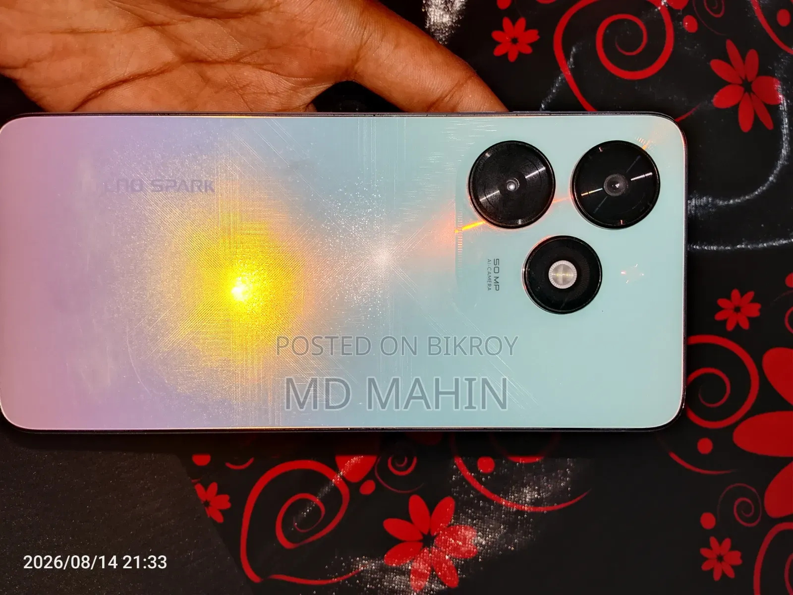 Tecno Spark 30C 128 GB Silver