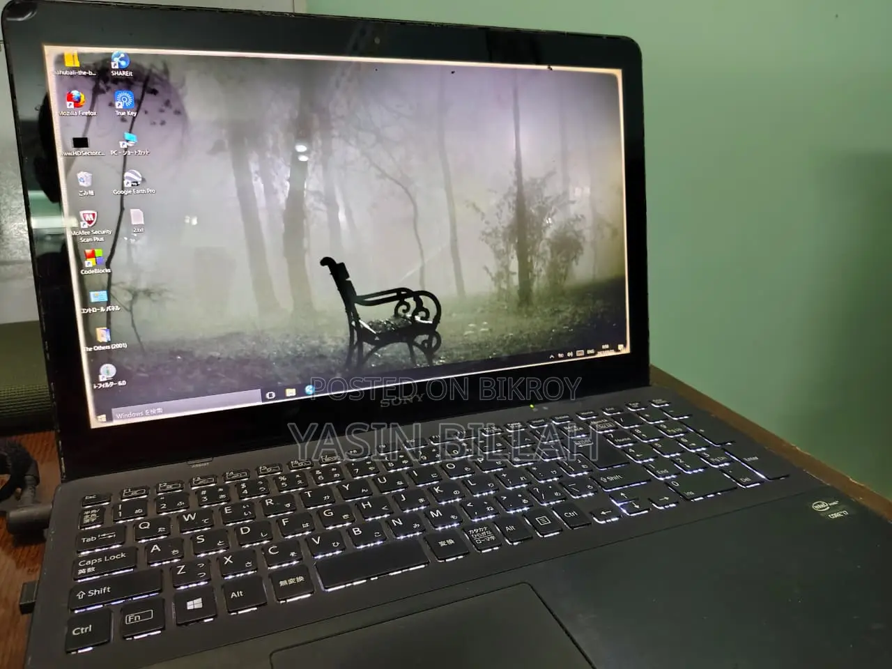 ল্যাপটপ Sony Vaio 15e F15218sn 8gb Intel Core I7 HDD 1t